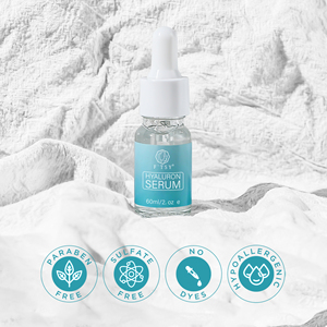 Sérum hydratant à l'aloe vera biologique, à l'acide hyaluronique, à la vitamine C et E, pour le visage, soin de la peau du visage, sérum à l'acide hyaluronique - Product Image 2