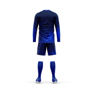 Seragam Jersey Sepak Bola Sublimasi Desain Kustom Lengan Panjang Kaos Camiseta De Futbol - Product Image 4
