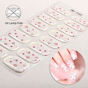 Dễ thương động vật con chó con mèo tại chỗ cung mô hình thiết kế sáng bóng lấp lánh dày đánh bóng 16 gel móng tay Dải UV đèn miễn phí gel dán móng tay - Product Image 5