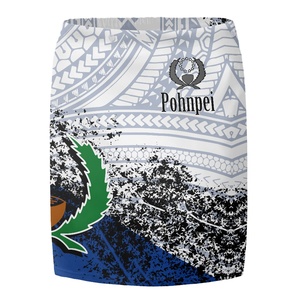 Vente en gros de paréos de mode, sarongs, jupes lungi imprimées du drapeau de Pohnpei, impression à la demande, lungi noir sexy, sarong rétro, grande taille - Product Image 4