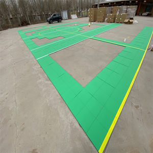 แบนพื้นผิวสีทึบฟุตซอลกีฬากระเบื้องวอลเลย์บอลเทนนิสบาสเกตบอลพื้น - Product Image 5