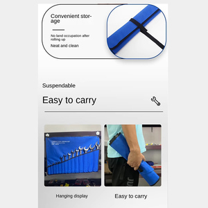 Portable 6pcs Customizable Double Head Ring Wrench <strong>Set</strong> Metric Carbon Steel Auto Repair <strong>Spanner</strong> Kit with OEM Support - Product Image 3