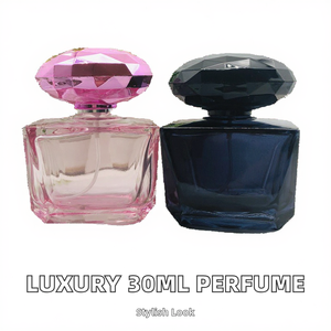 Perfume Bottle 30ml Stained Glass Screen Printed Pump Sprayer Perfume Bottle - Product Image 2