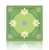 Tapis de Mahjong de Luxe pour 4 Joueurs, Antidérapant et Anti-bruit, en Caoutchouc, pour Divertissement Intérieur - Vente Flash