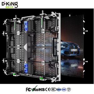 D-King Shenzhen Full Color Glass <b>Window</b> 3D Transparent Video Wall Led <b>Panel</b> Screen Display for Building Curtain Wall Advertising - Product Image 3
