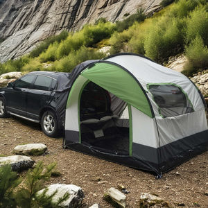 Haute qualité Portable extérieur voiture arrière tente SUV <span class=keywords><strong>Van</strong></span> auvents Double automatique caractéristiques acier aluminium Camping - Product Image 3