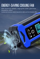 Chargeur de batterie pour moto électrique 12V 6A, chargeur de batterie au plomb-acide à réparation par impulsions
