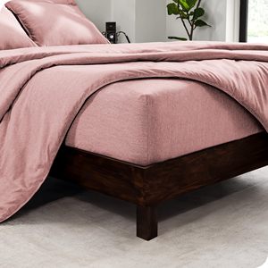 Juego de edredón de <span class=keywords><strong>cama</strong></span> Premium Ultra suave 1800 de color palisandro de 5 piezas para <span class=keywords><strong>cama</strong></span> en una bolsa - Product Image 2