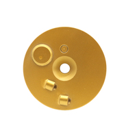 Palets de disque de meulage 3*1/4PCD de dureté moyenne avec segments de stabilisateur Disque abrasif OEM personnalisable de 4 pouces 100mm de diamètre