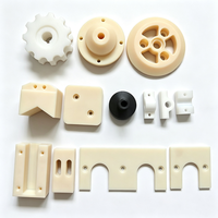Fabrication sur mesure de pièces usinées CNC OEM en nylon, pièces usinées par tournage CNC, service d'usinage plastique