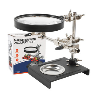 Dr. Lupa Gigante con Clip TE809, Herramienta de Soldadura para Reparación de PCB Metálicos, para Reparación de Teléfonos Móviles en Banco de Trabajo - Product Image 4