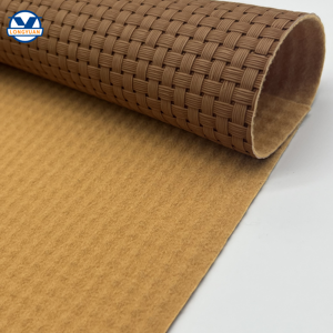 Sandalias de Playa de Cuero Sintético con Acabado de Tejido de PVC a la Moda para Niñas - Pantuflas de Cuero Personalizadas Baratas con Logotipo - Product Image 4