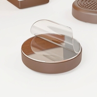 Protections de pieds de meubles en silicone autocollantes antidérapantes réutilisables lavables pour chaises et tables, pour sols en bois à la maison