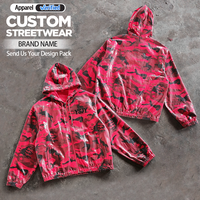 Blouson Bomber Homme YSJY en Toile Sergée de Coton Personnalisée, Camouflage Effet Vieilli avec Paillettes