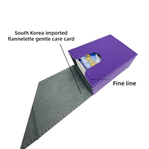 OEM Torson 100 + Boîte de <span class=keywords><strong>rangement</strong></span> pour <span class=keywords><strong>cartes</strong></span> en cuir PU Offre Spéciale Yu Gi Boîte de jeu de trading pour jeux de société intérieurs Yugioh - Product Image 3