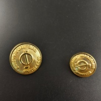 Bouton Souvenir en Métal, Alliage de Zinc, Badge Commémoratif Vintage avec Attache à Boucle, Idéal pour les Clubs, les Associations et les Souvenirs d'Anniversaire