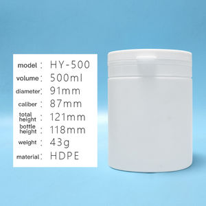 Fornitura Spot 500ml HDPE tappo in plastica a strappo barattolo in polvere per bottiglia di reagente agricolo - Product Image 4