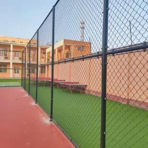 Clôture de terrain de football extérieur en treillis métallique grillagé, vente directe du fabricant, clôture pour terrains de sport et de basketball - Product Image 5