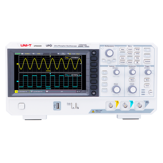 UNI-T UPO6102N/UPO6202N Digital Phosphor Oscilloscopes