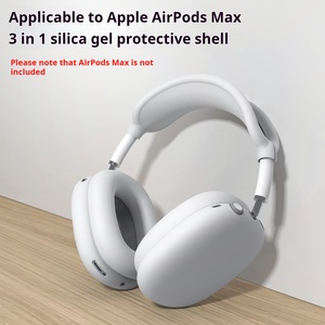 Funda de silicona para auriculares <span class=keywords><strong>AirPods</strong></span> <span class=keywords><strong>Max</strong></span>, funda transparente de TPU suave, accesorios, Protector de silicona para <span class=keywords><strong>AirPods</strong></span> <span class=keywords><strong>Max</strong></span> - Product Image 2