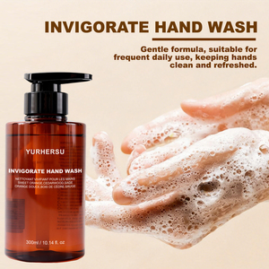 Nettoyant pour les mains en marque propre Invigorate, parfum d'agrumes et d'orange, nettoyant liquide rafraîchissant pour les mains, aloe vera, huile d'eucalyptus, 300 ml, pompe - Product Image 4