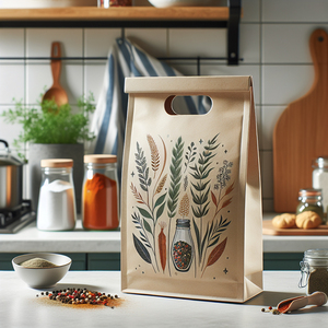 Оптовая продажа, упаковка для пищевых продуктов с логотипом на заказ, пакеты с застежкой-молнией для специй, пластиковые пакеты с застежкой-молнией - Product Image 4