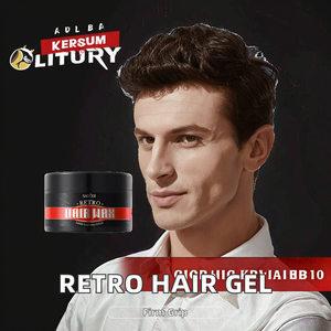 ครีมทาผมแบบย้อนยุคสำหรับผู้ชายครีมจัดแต่งทรงผมออร์แกนิกติดทนนานเนื้อนุ่มเป็นธรรมชาติสำหรับผมแห้ง - Product Image 2