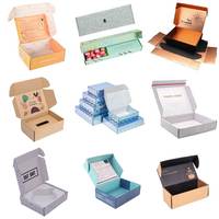 Boîte d'abonnement de parfum personnalisée, boîte de luxe pour cosmétiques, boîte en carton ondulé rigide pour l'expédition et le colisage, boîte cadeau
