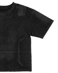 Camiseta de Verano Personalizada para Hombre, 100% Algodón, Estilo Americano, Lavado Vintage, Moderna, de Manga Corta - Product Image 3