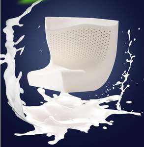 Natuurlijk Thaise Latex Kussen Met Katoenen Hoes Slaap Orthopedisch Traagschuim Bed Neksteun Pijnstilling Kussen - Product Image 6