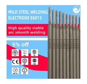 E6013 mild steel MMA stick rods high quality ARC rods For Vertical-up Welding