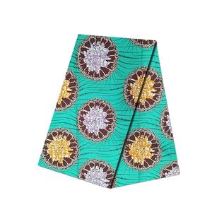 Approvisionnement Direct Usine <span class=keywords><strong>Pagne</strong></span> <span class=keywords><strong>Hollandais</strong></span> 140gsm 100% Coton Tissu Imprimé Wax <span class=keywords><strong>Hollandais</strong></span> pour Robes et Vêtements Femme - Product Image 2