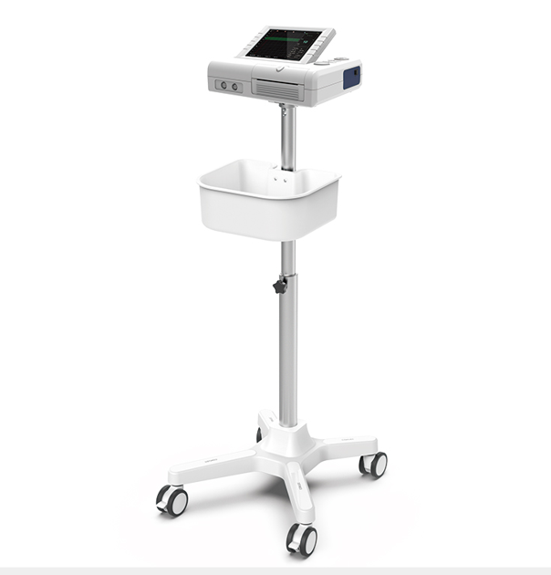Hospital Furniture for CONTEC ECG Machine Patient Monitor Fetal Monitor Trolly