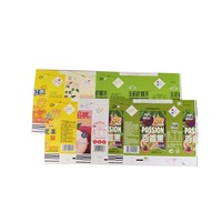 Emballage en carton aseptique pour le lait, le jus, le thé, l'eau minérale, matériau de remplissage de carton, type de boîte, modèle 250S