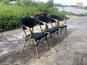 Venta caliente Cafetería <span class=keywords><strong>Mesa</strong></span> y sillas Bar Bambú Mirando Balcón Patio Silla comercial Muebles <span class=keywords><strong>de</strong></span> exterior - Product Image 5