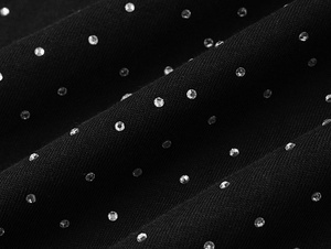 Camiseta Oversize de Algodón 100% de Alta Calidad con Pedrería para Hombre, Venta al por Mayor, Estilo Urbano Casual - Product Image 4