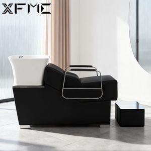 XFMC kafa Spa kuaför şampuan ekipmanları saç lavabo <span class=keywords><strong>Salon</strong></span> yıkama istasyonu <span class=keywords><strong>Salon</strong></span> saç yıkama şampuan kase ve sandalye - Product Image 4