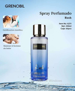 Grenobil Rush Eau De Toilette 250Ml Spray per Donna, Fragranza Fresca - Product Image 3