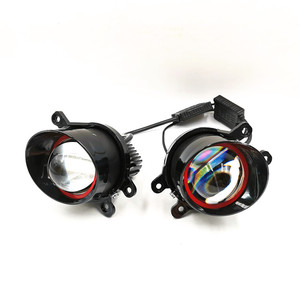 Lámpara LED antiniebla de 3 pulgadas, lente de proyector <span class=keywords><strong>Bi</strong></span> Led con recubrimiento azul para sistema de iluminación universal de coche, 12V, 35W, 2 uds. - Product Image 6