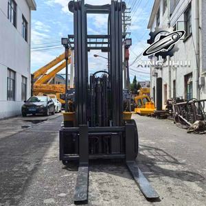 รถยก TCM FD25T6 25 ตัน รถยกมือสองจากญี่ปุ่น 25 ตัน เครื่องยนต์ Isuzu 6BG1 รถยกใช้แล้ว รถยกใช้น้ำมันเชื้อเพลิง 6000 มม. 25000 กก. - Product Image 2