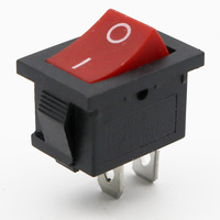 Pronic spst interrupteur à bascule blanc verrouillé robuste 10a/120v 5a/250v interrupteurs d'alimentation
