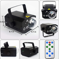 Disco Party Led Light 16IN1 Laser Magic Ball DMX Effet Dj Lazer Lumières pour Discothèque KTV Stage Light RGB