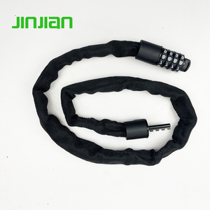 Candado de cadena <span class=keywords><strong>para</strong></span> <span class=keywords><strong>bicicleta</strong></span>, cable de acero, portátil y duradero, <span class=keywords><strong>para</strong></span> puerta de vidrio, motocicleta, casillero de gimnasio, equipo de valla, snowboard - Product Image 3