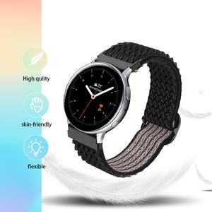 Bracelet de montre respirant en nylon tissé, de remplacement, 20MM 22MM, pour Samsung Galaxy Watch 87654 - Product Image 5