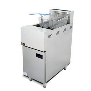 Hot Sale OEM/ODM Gas Fryer with Cabinet 32L <b>Large</b> Capacity Frying Stainless steel fryer with steam feature - Product Image 2