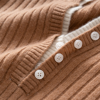Vente directe usine – Pull en cachemire 100 % pour femme, chaud et amincissant, tricoté, décontracté, pour l'hiver, avec logo personnalisé