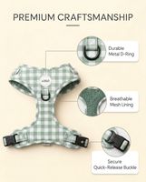 Ensemble de harnais pour chien anti-traction personnalisé, collier rembourré doux, laisse et harnais de qualité supérieure pour chien, distributeur de sacs à déjections canines, accessoires pour animaux de compagnie