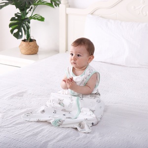 <span class=keywords><strong>Sacco</strong></span> Nanna per Neonati in Cotone Senza Maniche con Cerniera, Fatto a Mano, Estivo, Traspirante, per Bambini - Product Image 5