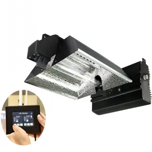 Factory direct sales HPS 1000W 120V 240V 277V Double-ended growth lamp dimmable electronic ballast fixture