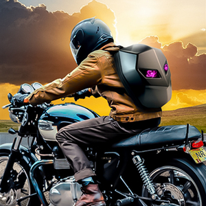 Nouveau LED Eye <span class=keywords><strong>Moto</strong></span> <span class=keywords><strong>Sac</strong></span> Étanche DIY <span class=keywords><strong>Sac</strong></span> À Dos Bluet connect APP <span class=keywords><strong>Moto</strong></span> <span class=keywords><strong>Sac</strong></span> À Dos Équitation <span class=keywords><strong>Sac</strong></span> - Product Image 6